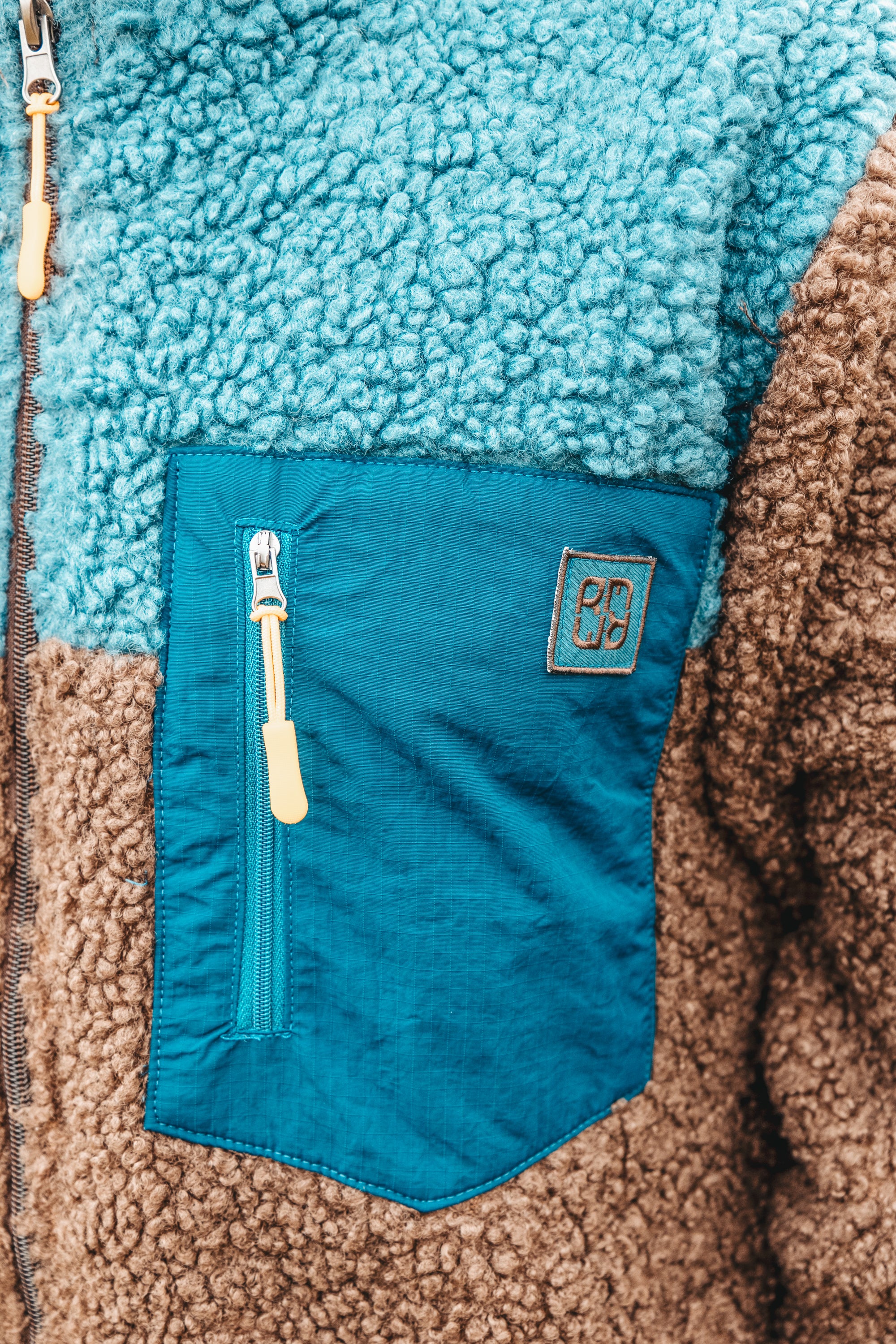 Teal on sale teddy jacket