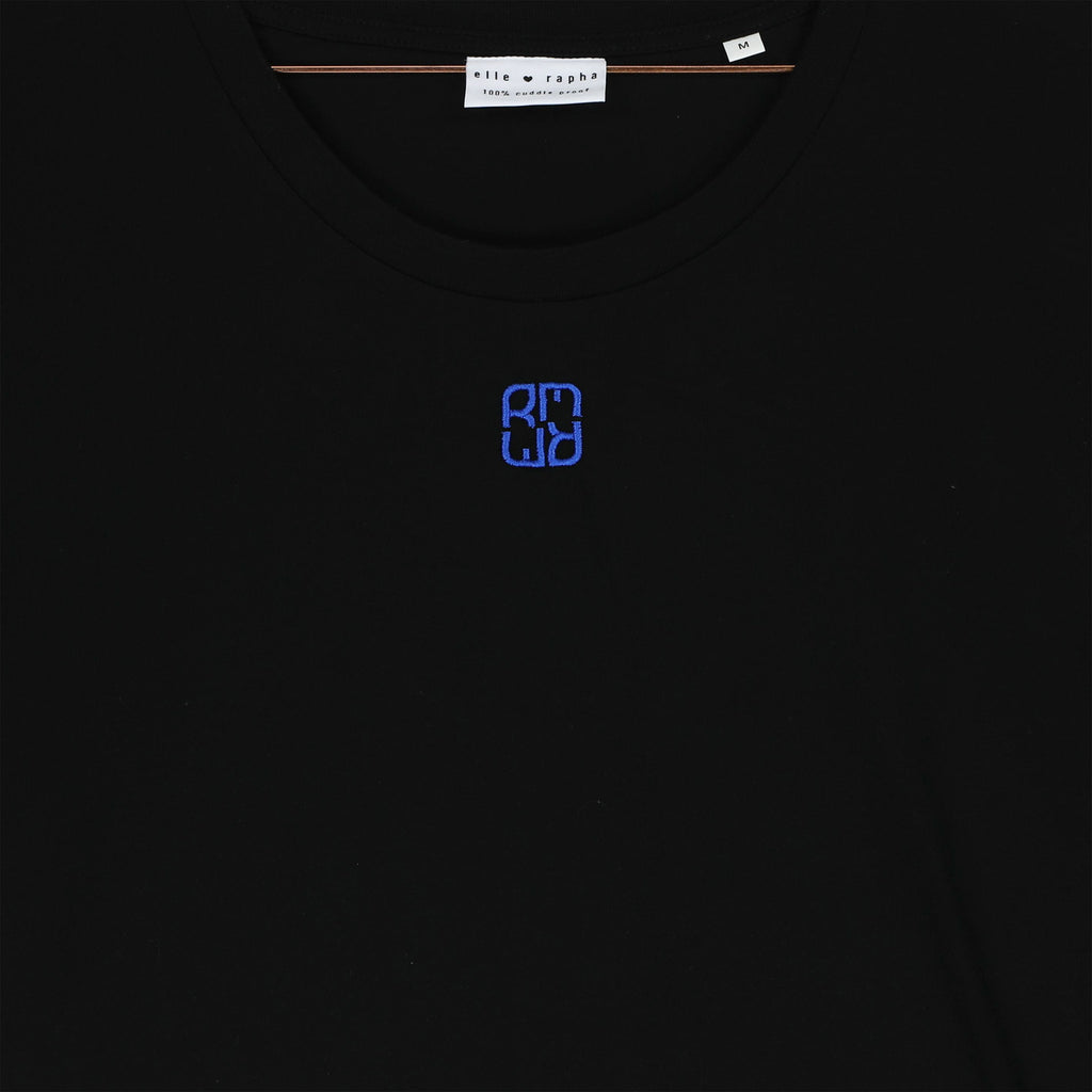 t-shirt ER icon black