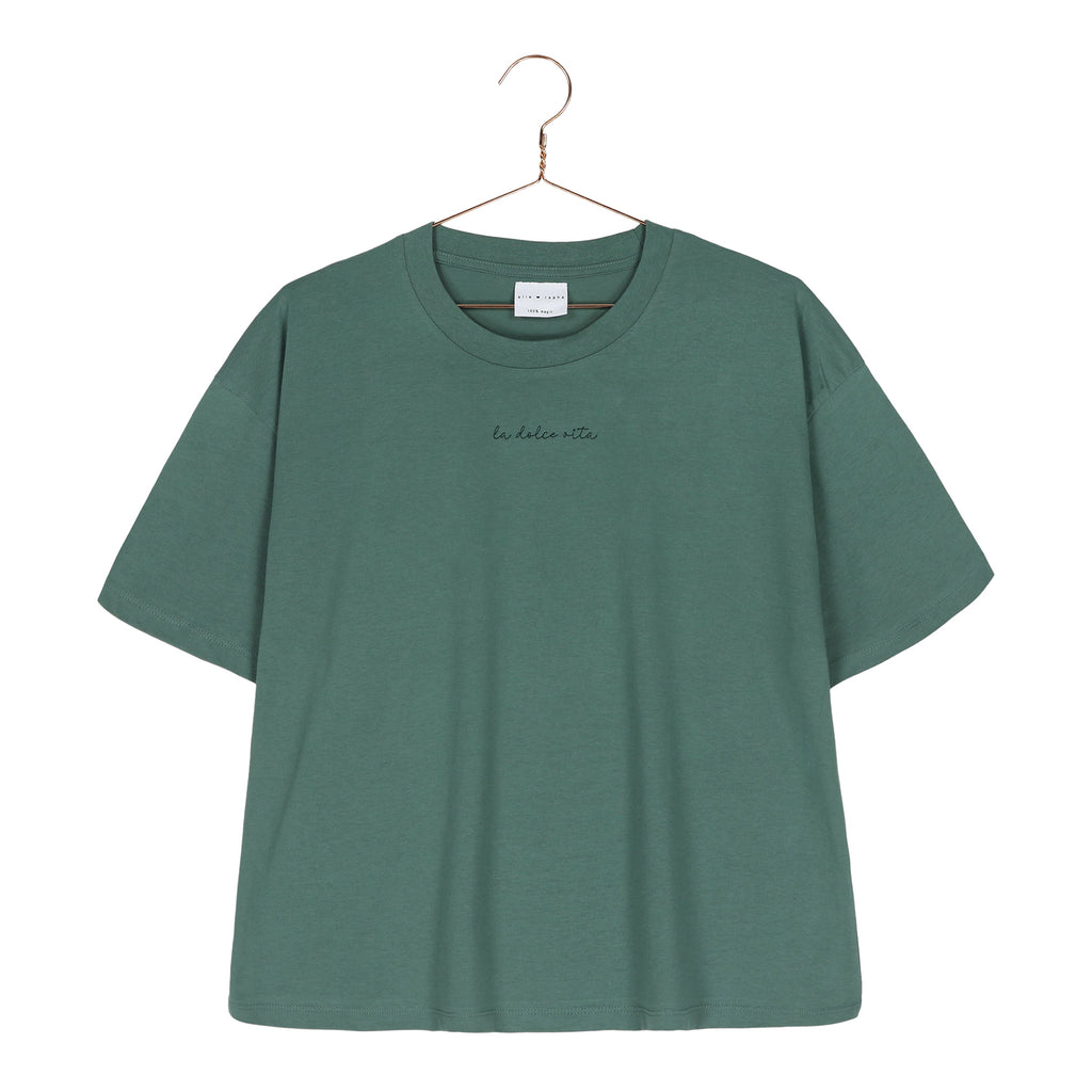 t-shirt DOLCE VITA green