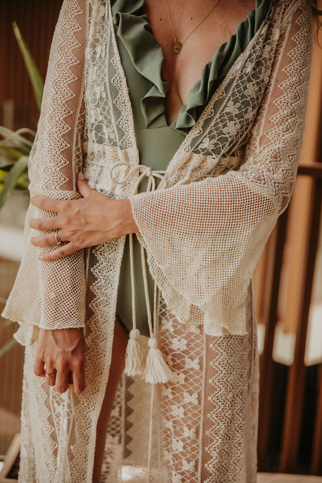 ivory TUNIC